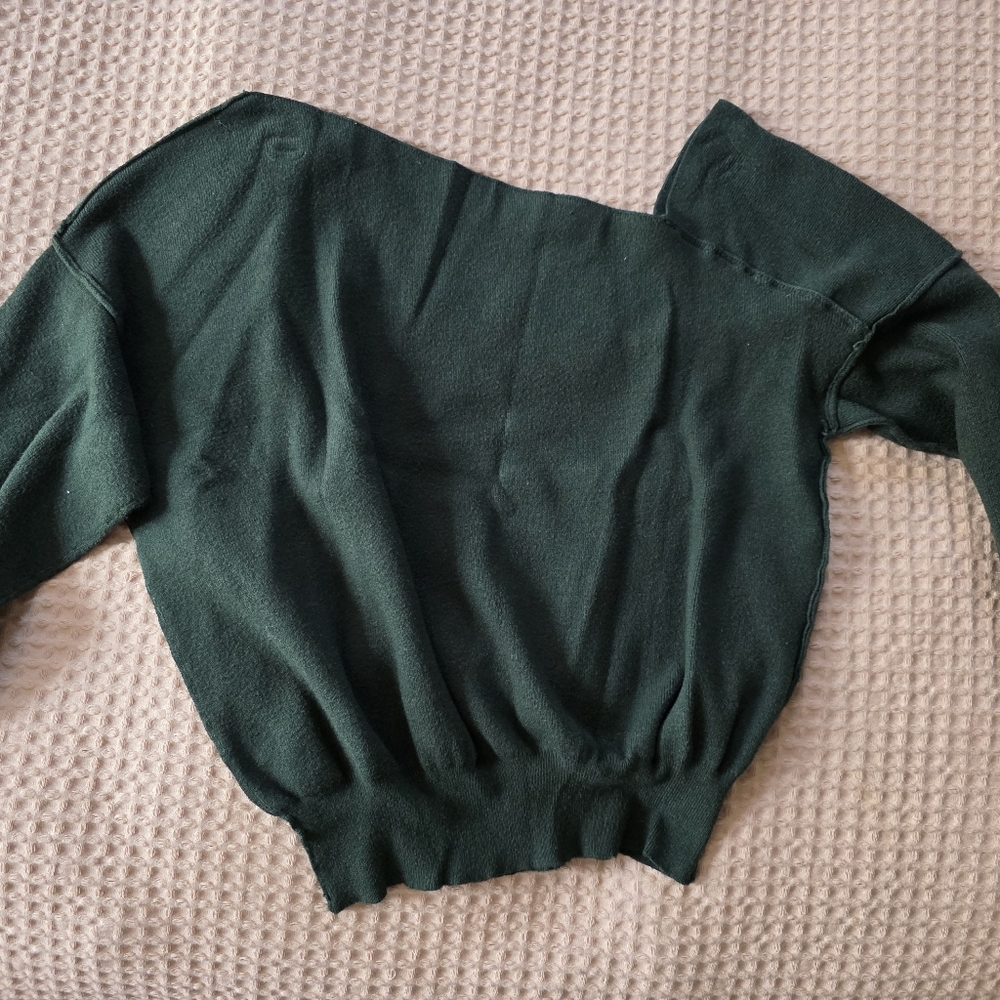Catherine Malandrino Dark Green Sweater